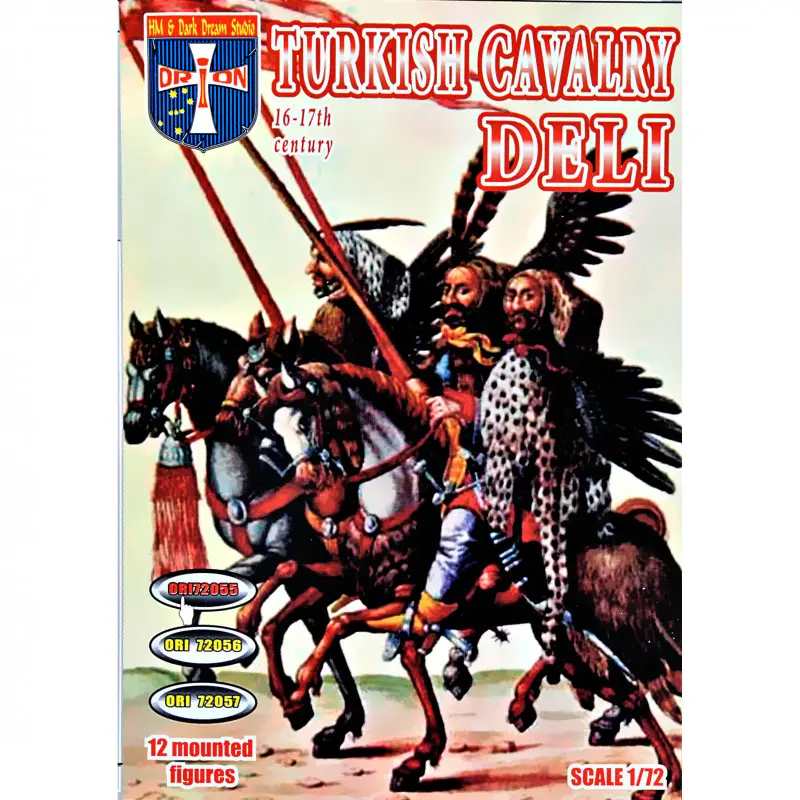 Збірна модель Турецька кавалерія (Делі), 16-17 століття 1:72