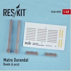 Набор вооружений: Бетонобойная авиационная бомба Matra Durandal, 4 шт.