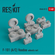 Смоляные колеса для самолета McDonnell F-101 (A/C) "Voodoo"