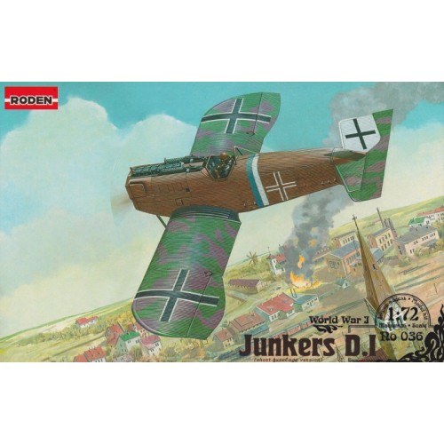 Літаки Германский истребитель Junkers D.I (late)