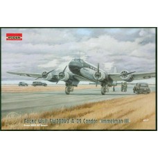 Немецкий скоростной четырехмоторный самолет Focke-Wulf FW200V3/A-09 Condor