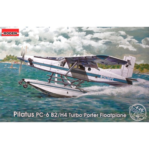 Літаки Поплавковый гидросамолет "Пилатус ПС-6 B2/H4 Портер" / Floatplane Pilatus PC-6 B2/H4 Turbo Porter