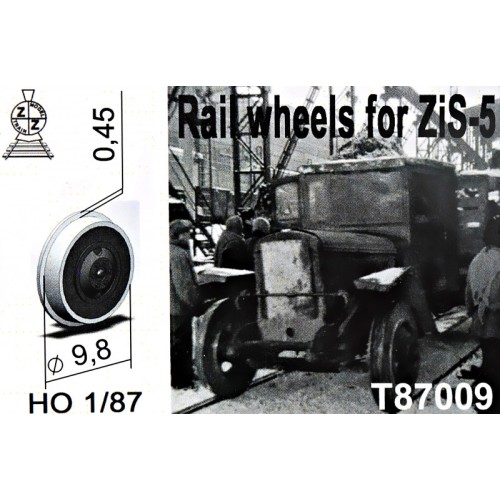 Наборы деталировки Железнодорожные колеса для грузовика ЗИС-5