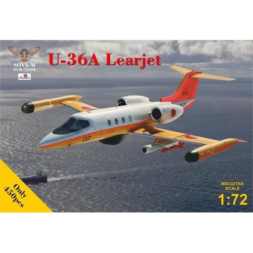 Сборная модель самолета Самолет U-36A Learjet 1:72