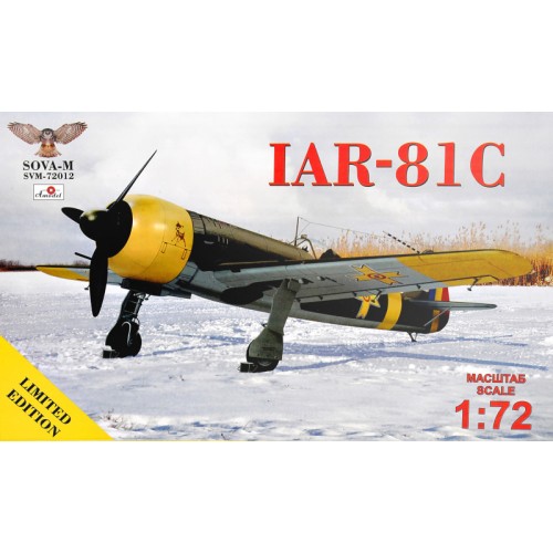 Збірна модель літака Винищувач IAR-81C 1:72