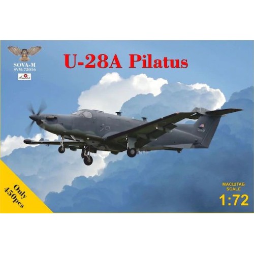 Збірна модель літака Одномоторний турбогвинтовий літак U-28A Pilatus 1:72