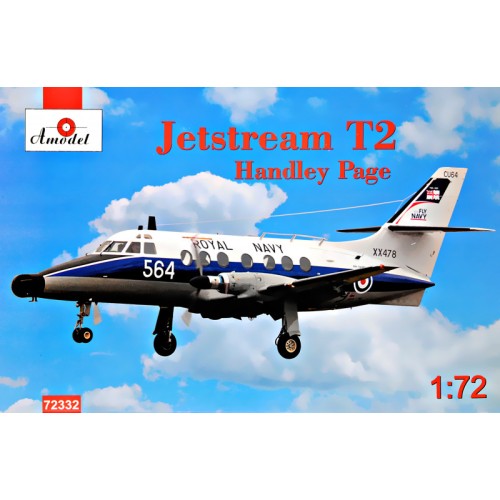 Сборная модель самолета Пассажирский самолет Jetstream T2 "Handley Page" 1:72