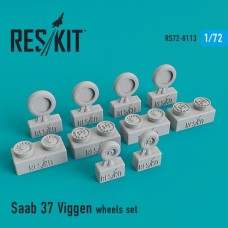 Смоляные колеса для самолета Saab 37 "Viggen"