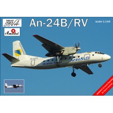 Пассажирский авиалайнер Антонов Ан-24Б/РВ