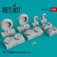 Смоляные колеса для самолета EE Canberra