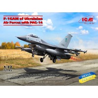 F-16AM Повітряних сил України з ПАГ-14