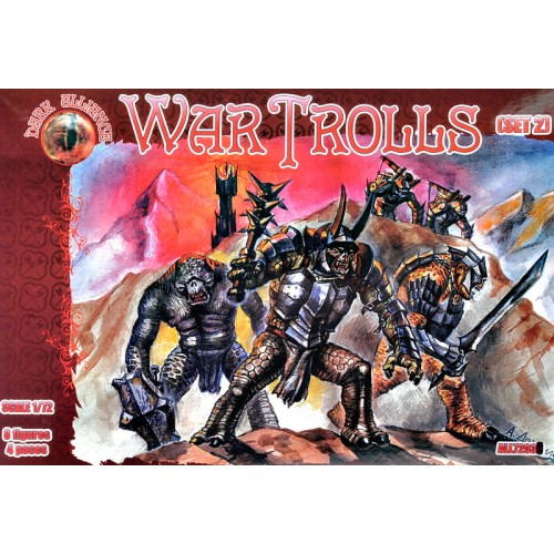 Фигуры и миниатюры Военные тролли, набор 2 1:72