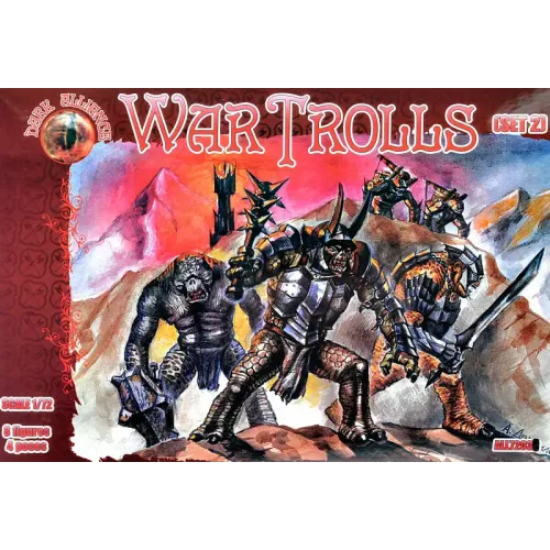 Фігури та мініатюри Військові тролі, набір 2 1:72