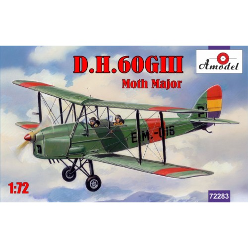 Літаки Биплан de Havilland DH.60GIII Moth Major