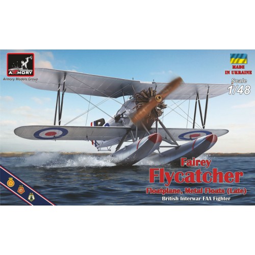Літаки Британский межвоенный гидросамолет истребитель Fairey Flycatcher (поздний)