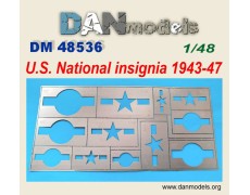 Трафарет для національних символів відмінності США, 1943-47 гг.