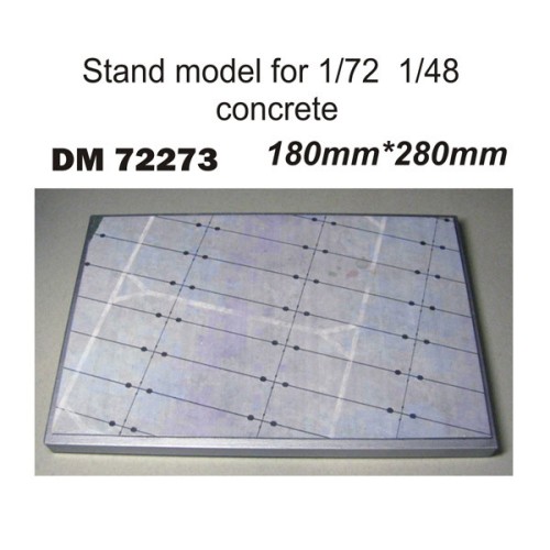 Дополнительное оборудование Подставка для моделей авиации. Тема: Стоянка самолета, бетонка (180x280 мм)