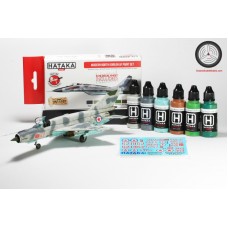 Набор красок Современные военно-воздушные силы Северной Кореи, 6 шт с декалями