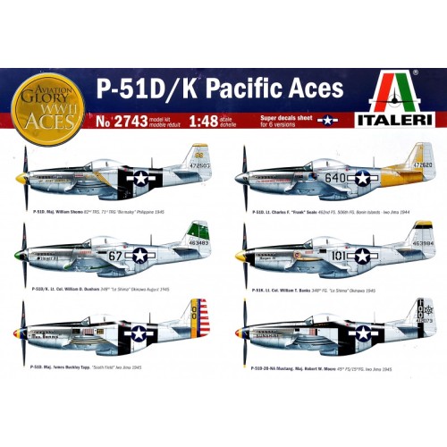 Літаки Винищувач P-51 D/K "Pacific Aces"