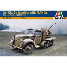 БТР Sd.Kfz. 3b Maultier с орудием Flak 38