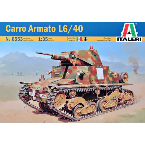 Бронетехніка та артилерія Танк Carro Armato L6/40