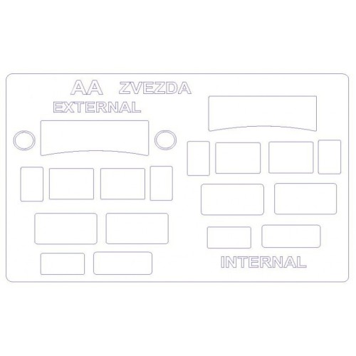 Декалі Маска для ГАЗ-АА/ГАЗ-ААА (Zvezda)