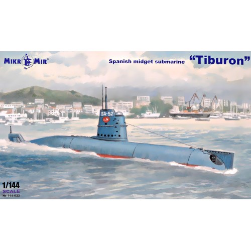 Флот Испанская малая субмарина "Тибурон"
