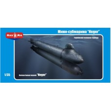 Пластиковая модель человеко-торпеды Neger