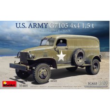 Грузовик армии США G7105 4x4 1,5 t для доставки с полностью закрытым кузовом