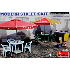 Современное уличное кафе