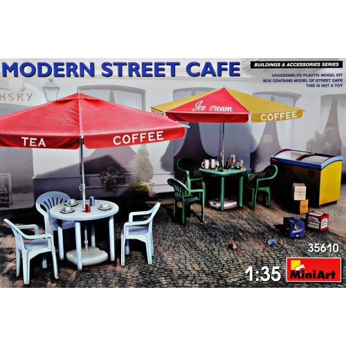 Набори деталіровки Современное уличное кафе