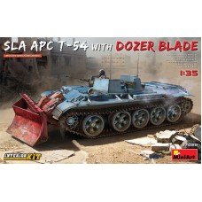 Тяжелый гусеничный бронетранспортер на базе танка Т-54 с бульдозерным отвалом (с интерьером)