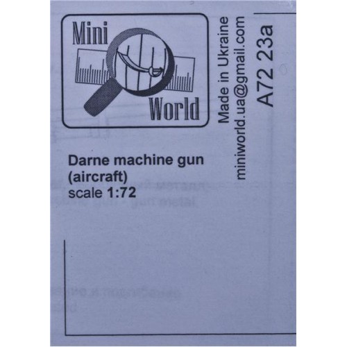 Набори деталіровки Пулемёт Дарн (Darne)
