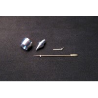 Воздухозаборник, трубка "Пито" и антена для модели самолета МиГ-21Ф (ModelSvit)