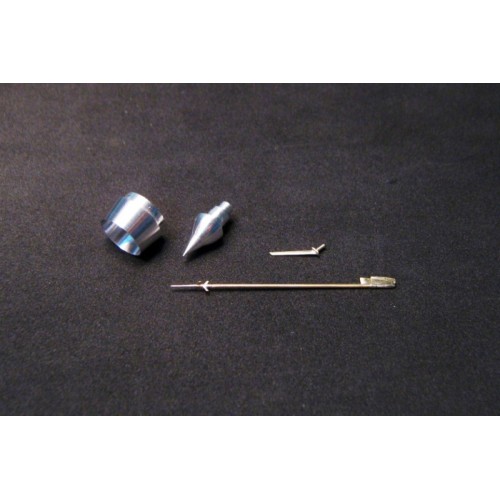 Наборы деталировки Воздухозаборник, трубка "Пито" и антена для модели самолета МиГ-21Ф (ModelSvit)