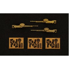 Набор деталировки №3 пулемет для PZL.37 "Los" "Szczeniak" 3 шт