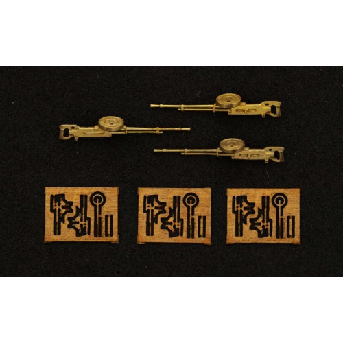 Наборы деталировки Набор деталировки №3 пулемет для PZL.37 "Los" "Szczeniak" 3 шт