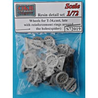 Опорные катки для танка Т-34 литые с усилением отверстий облегчения