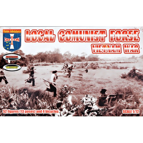 Фігури та мініатюри Местная коммунистическая сила. (Война во Вьетнаме) 1:72