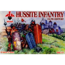 Фигурки Гуситских пехотинцев 15-го века