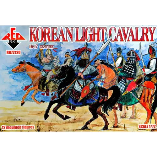 Фігури та мініатюри Корейська легка кавалерія, 16-17 століття 1:72