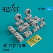 Смоляные колеса для самолета Микоян МиГ-29 (9-12) UB