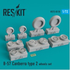 Смоляные колеса для самолета B-57 Canberra (2 типа)