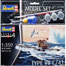 Подарочный набор с моделью немецкой подводной лодки типа VII C/41