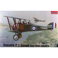 Истребитель Sopwith F.1 Camel RAF two seat trainer