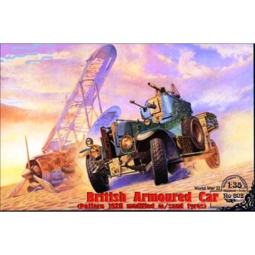 Бронетехніка та артилерія Британский бронеавтомобиль Pattern 1920 modified w/sand tyres