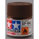 Фарба водорозчинна Акриловая краска 10мл Mini XF-64 красно-коричневый (матовая)