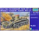 Бронетехника и артиллерия Колесно-гусеничный танк БТ-2 (UMT302) Масштаб: 1:72