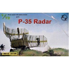 ZZ72001 P-35 Soviet radar, resin/pe