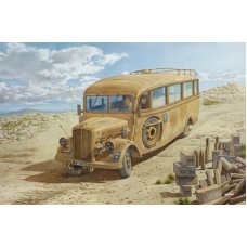 Немецкий штабной автобус Opel Blitz 3.6 – 47 Omnibus W39 Ludewig, поздний